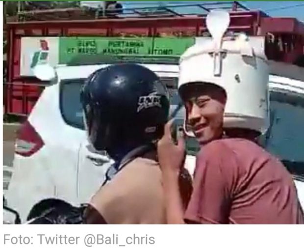 Magic Com tak Mematangkan Kepala Diurus Polisi
