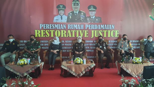 Lima Rumah Restorative Justice Berdiri di Kabupaten Bojonegoro