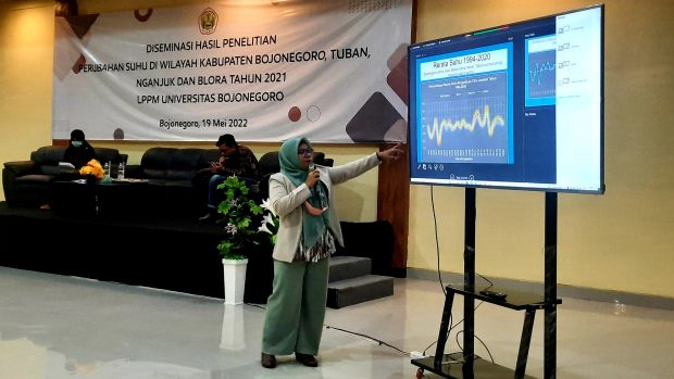 LPPM Unigoro Sebut Suhu di Bojonegoro Naik 0,15 Drajat Celcius