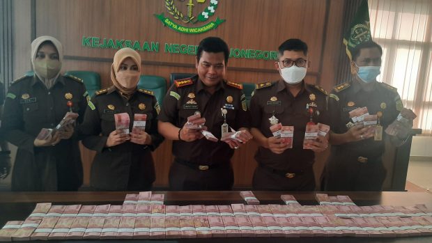 Kejari Bojonegoro Eksekusi Uang Pengganti Perkara Korupsi Mantan Bupati Bojonegoro