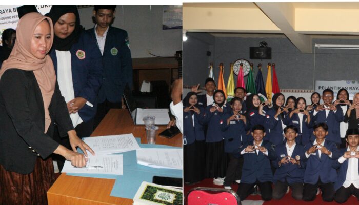 Pelantikan Raya BEM, HMP, UKM IKIP BOJONEGORO